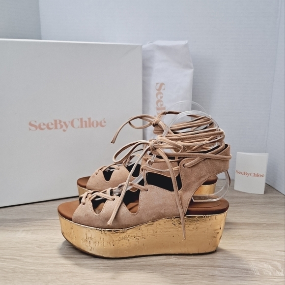 See By Chloé Wedge Sandal - Picture 7 of 11